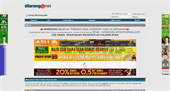 Desktop Screenshot of dilarang.net